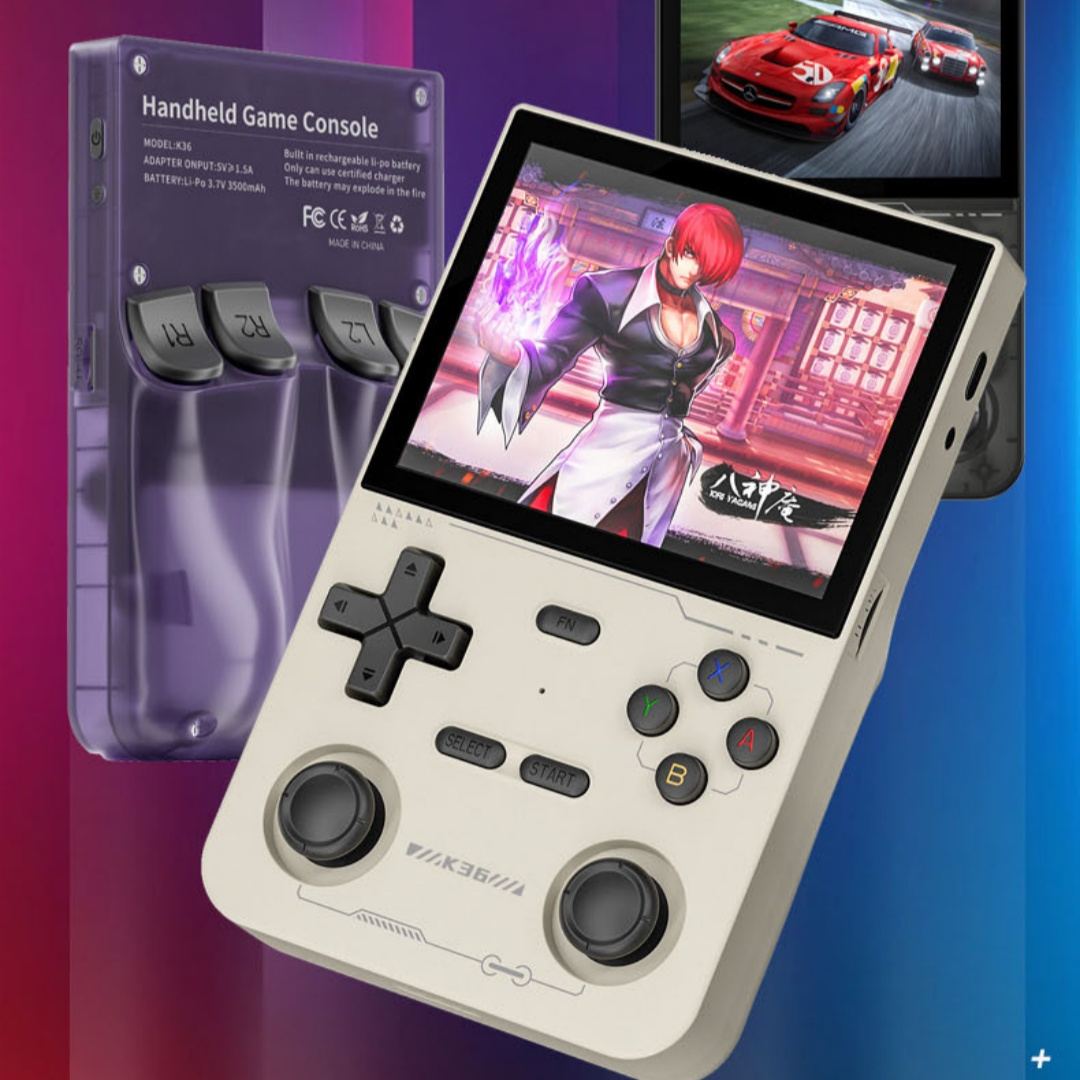 K36 Retro Handheld Gaming Console Retro Handhelds - Play It Forever+9