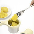 Manual Rotary Juicer And Food Masher For Garlic Potato And Yam Vegetable Press Handheld Kitchen Tool For Home And Family Cooking