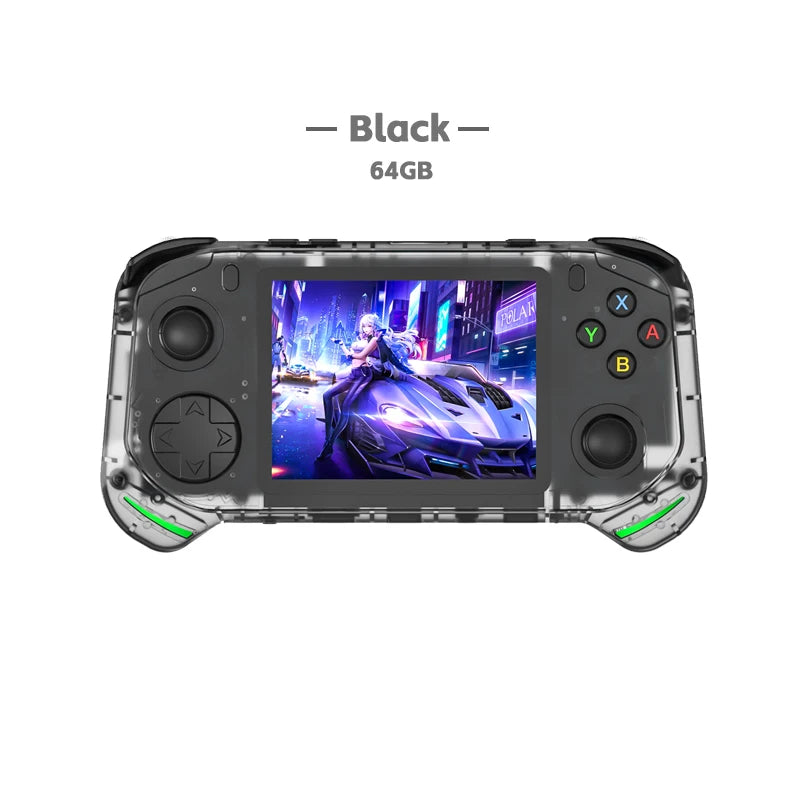 RX6H Retro Handheld Gaming Console | 3.5" IPS Screen, Linux Emulation System