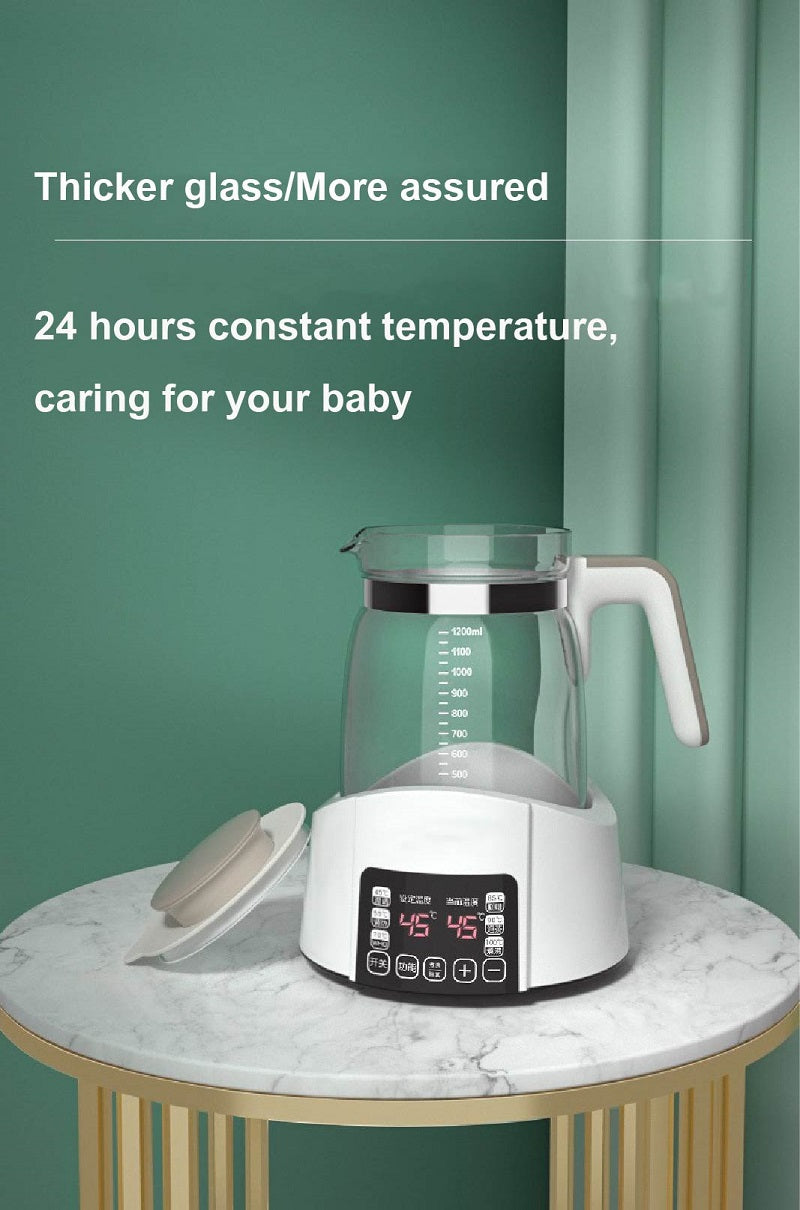 1.2L Infant Thermostatic Milk Regulator Kettle Hot Water Smart Insulation Pot Automatic Milk Warming Warm Milk Milk Powder GL41