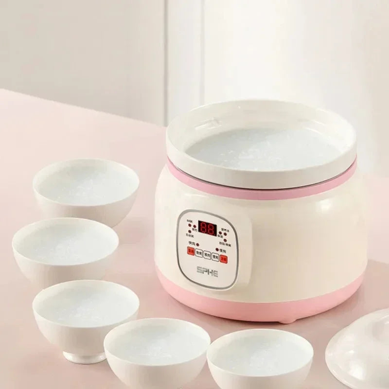 l Automatic Simmering Electric Cooker 1.8L 2.8L 3.8L Health Cooking Electric Pot Soup Porridge Electric Stew Pot Home Slow Cook