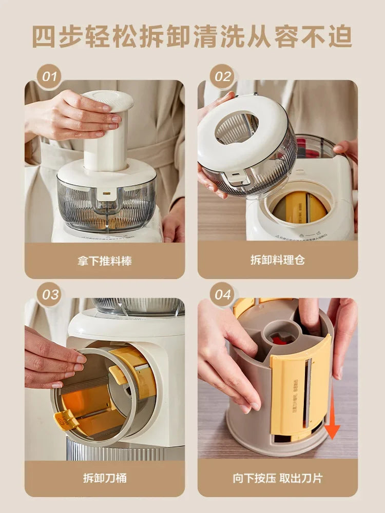 Electric Vegetable Cutter for Cutting Vegetables, Kitchen Household Multi-functional Grater, Shredder, Potato Shredded Slicer