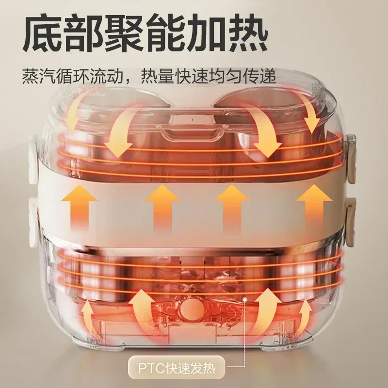 Portable Electric Heated Lunch Box for Office