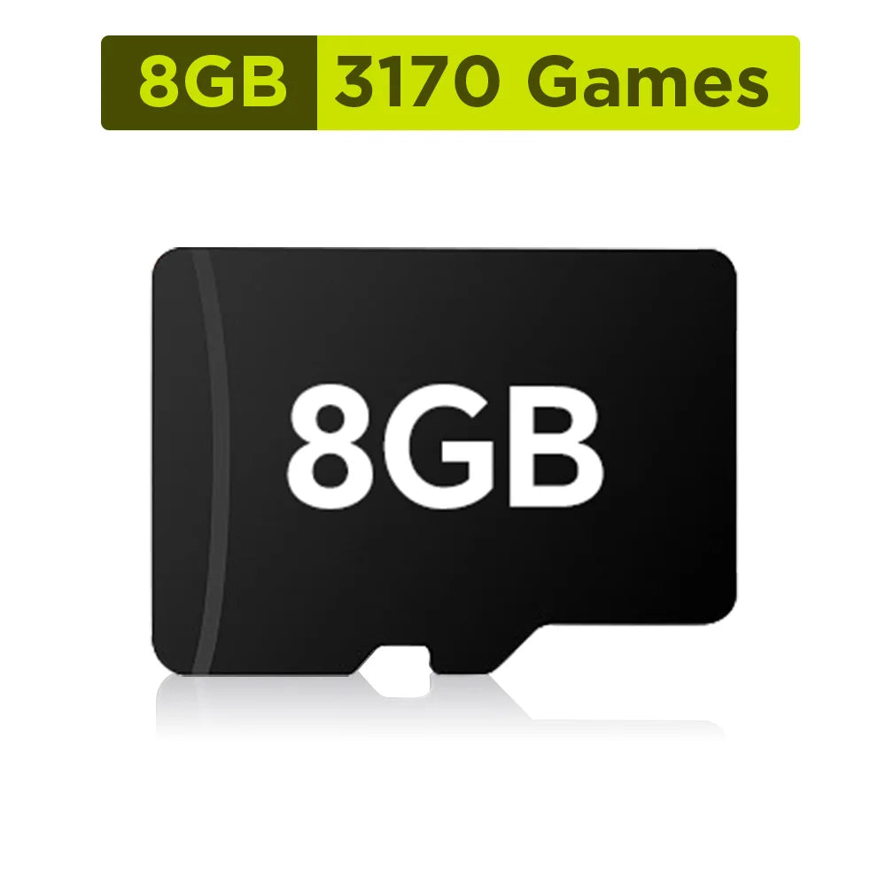 Retrobat 8GB TF Game Card with with 3170 Retro&PC Games for ROG ALLY/Onexplayer/GPD WIN4/Win Handheld Game Console/Win PC/Laptop