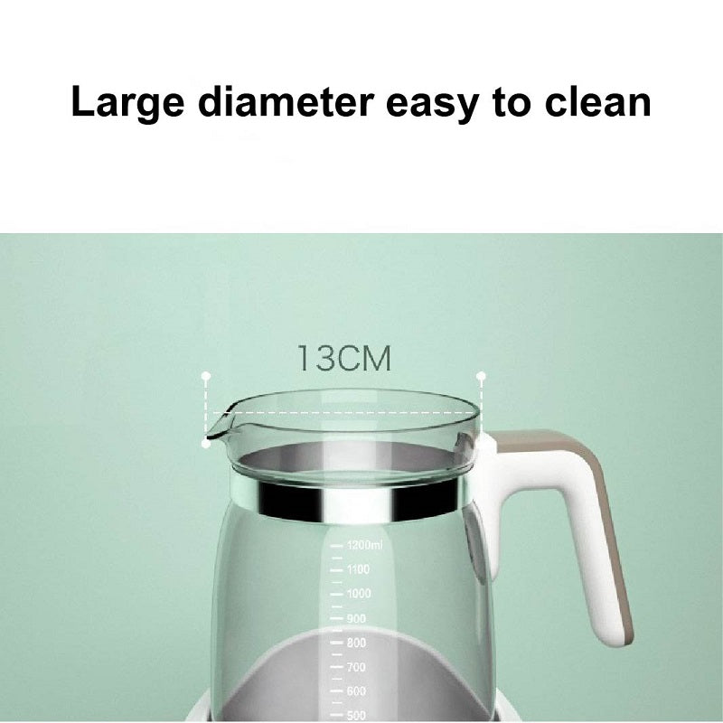 1.2L Infant Thermostatic Milk Regulator Kettle Hot Water Smart Insulation Pot Automatic Milk Warming Warm Milk Milk Powder GL41