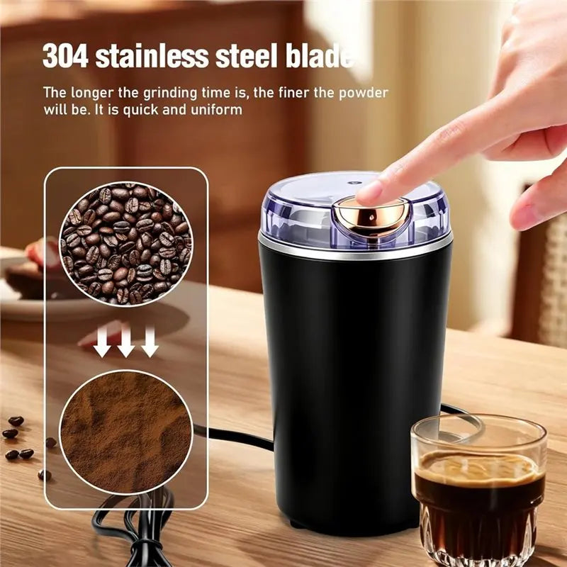 【KITCHEN GADGET】Electric For Coffee Grinder 250 W For Coffee Beans And Spices, Stainless Steel Electric For Coffee Grinder Eu Pl