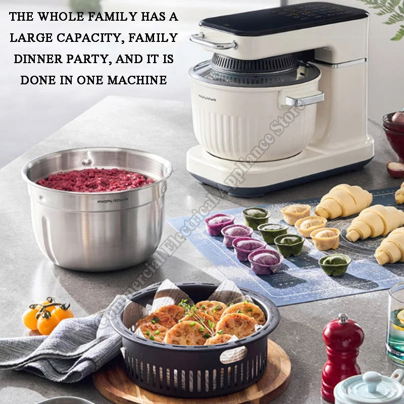 Food Art Machine Dough Mixer Meat Grinder Barbecue Grill Multi-functional Chef's Machine