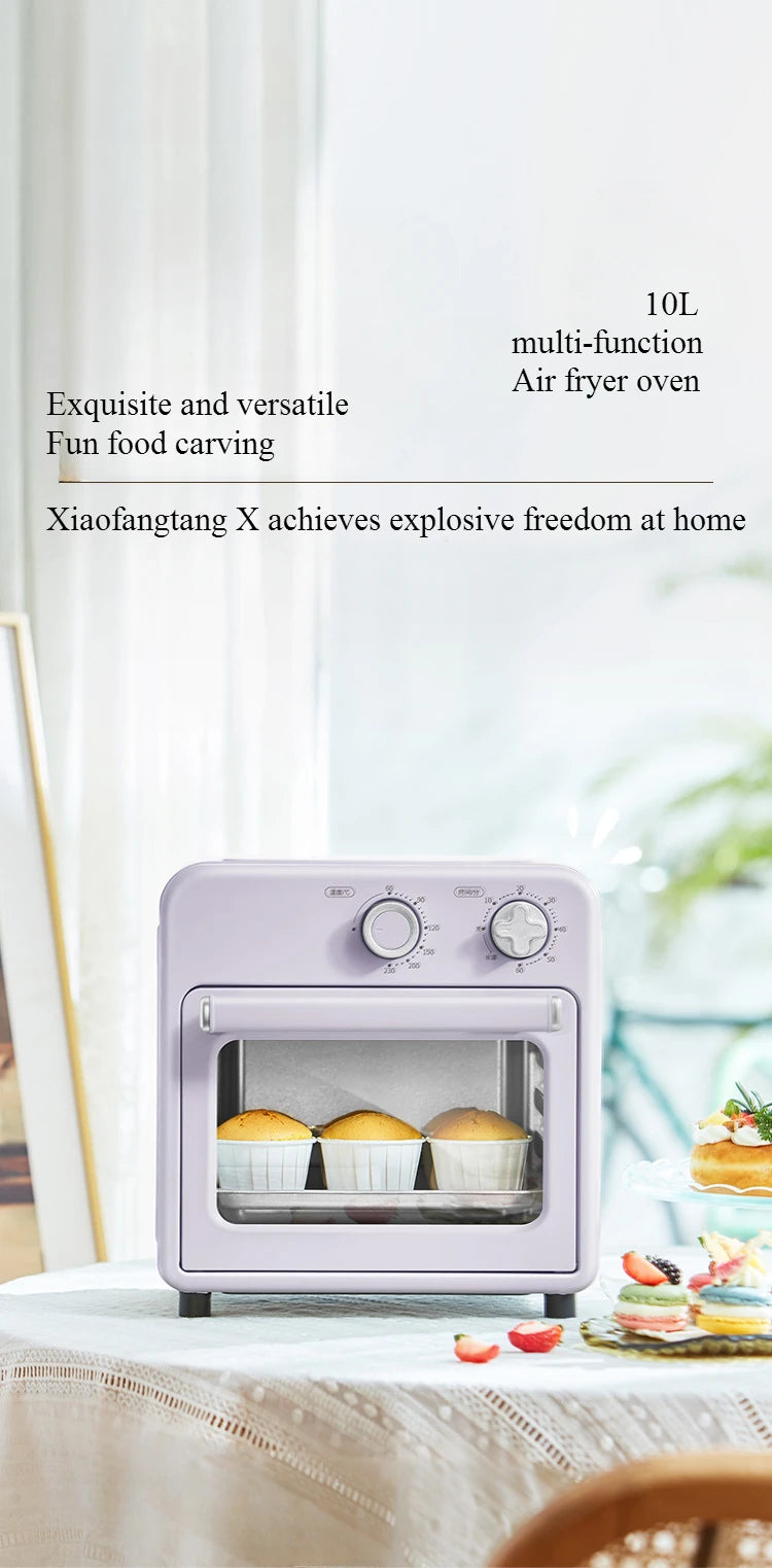 Oven Air Fryer All-in-one Machine For Home Use New Visual Multifunctional 10L Large Capacity Mini Oven