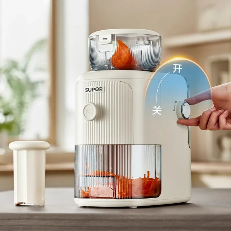Electric Vegetable Cutter for Cutting Vegetables, Kitchen Household Multi-functional Grater, Shredder, Potato Shredded Slicer