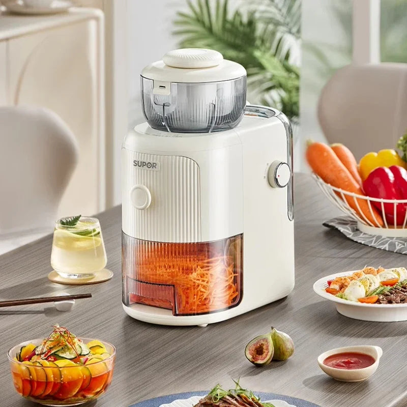 Electric Vegetable Cutter for Cutting Vegetables, Kitchen Household Multi-functional Grater, Shredder, Potato Shredded Slicer