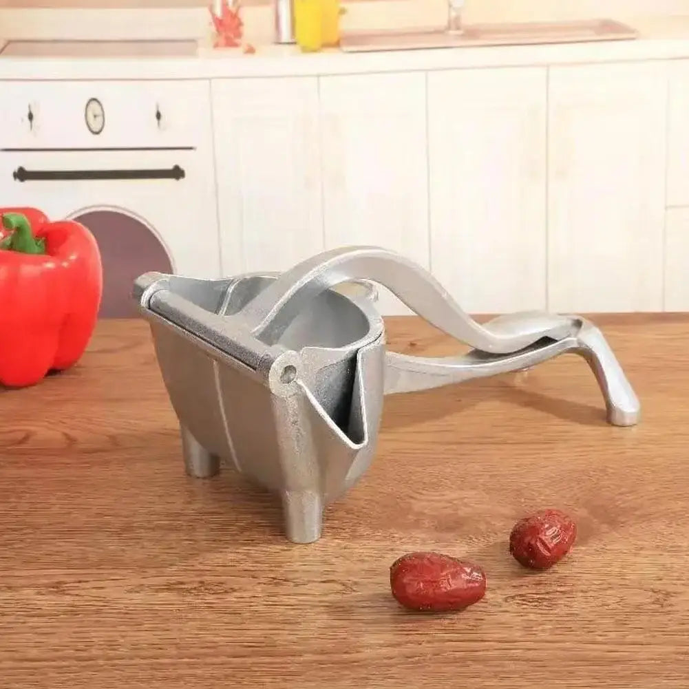 Fruit Juice Squeezer Heavy-Duty Metal Easy Manual Citrus Press Juicer Ergonomic Handle Durable Lemon Squeezer for Fresh Juice