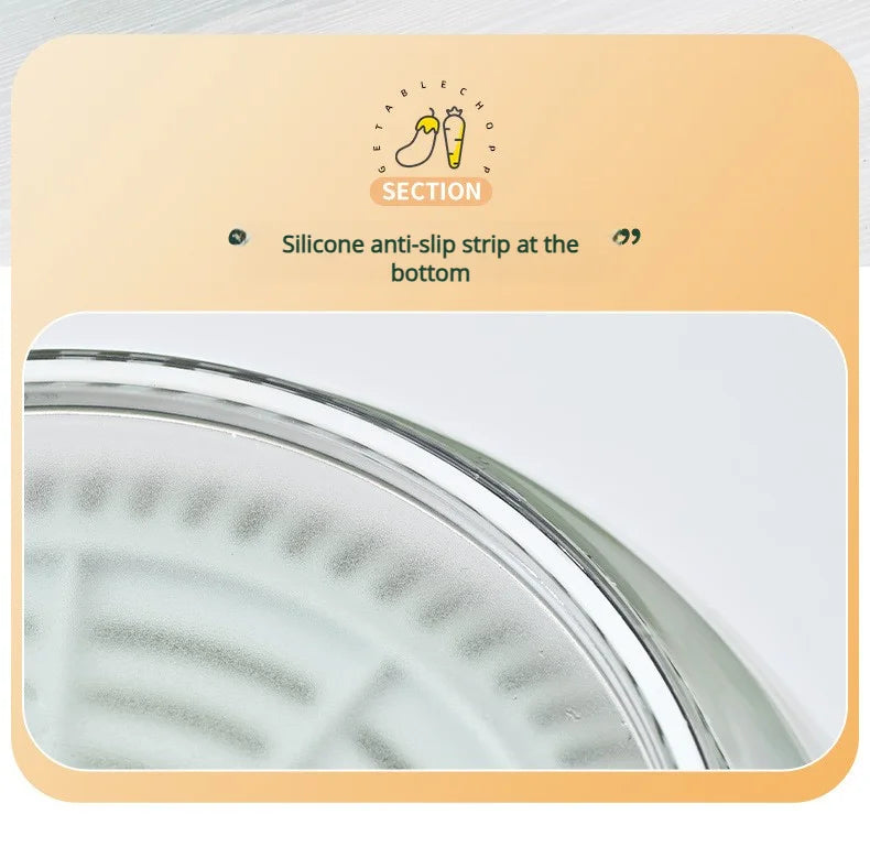 Multi-Functional Vegetable Salad Dehydrator Vegetable Cutter Household Cucumber and Potato Slices Drain Basket Fruit Drain Water