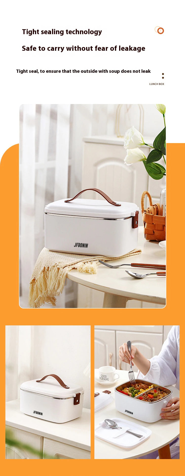 Car & Office Electric Heating Lunch Box