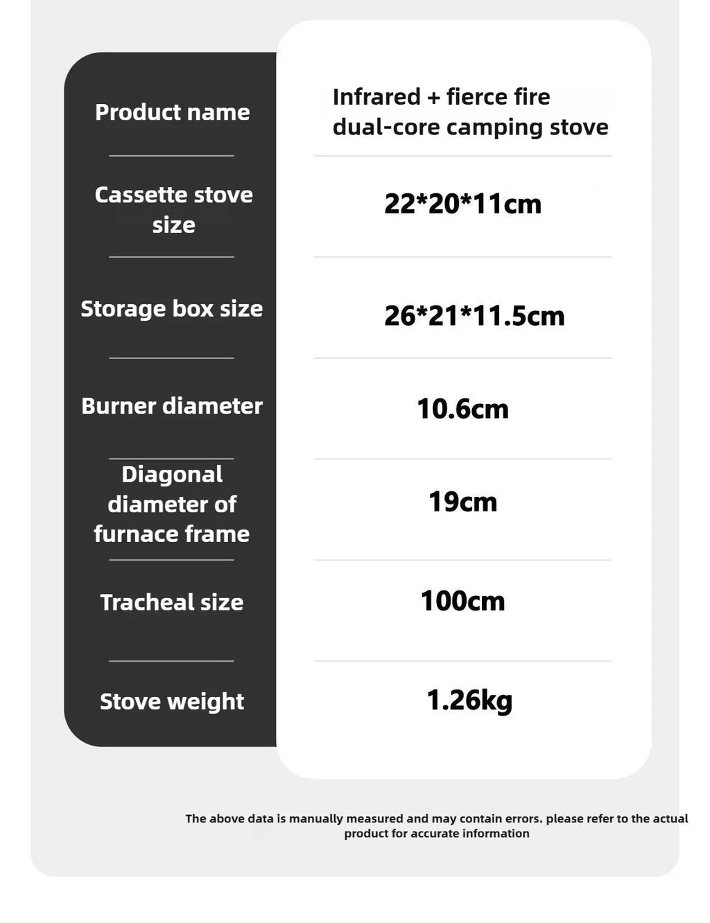 DOTWISE 7000W High-power Infrared Stove Portable Lightweight Gas Burner Split Type Stove Outdoor Camping Supplies Picnic Hiking