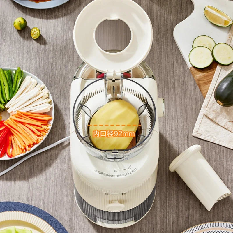 Electric Vegetable Cutter for Cutting Vegetables, Kitchen Household Multi-functional Grater, Shredder, Potato Shredded Slicer