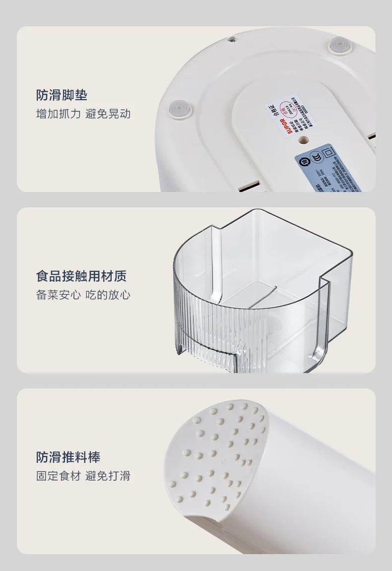 Electric Vegetable Cutter for Cutting Vegetables, Kitchen Household Multi-functional Grater, Shredder, Potato Shredded Slicer