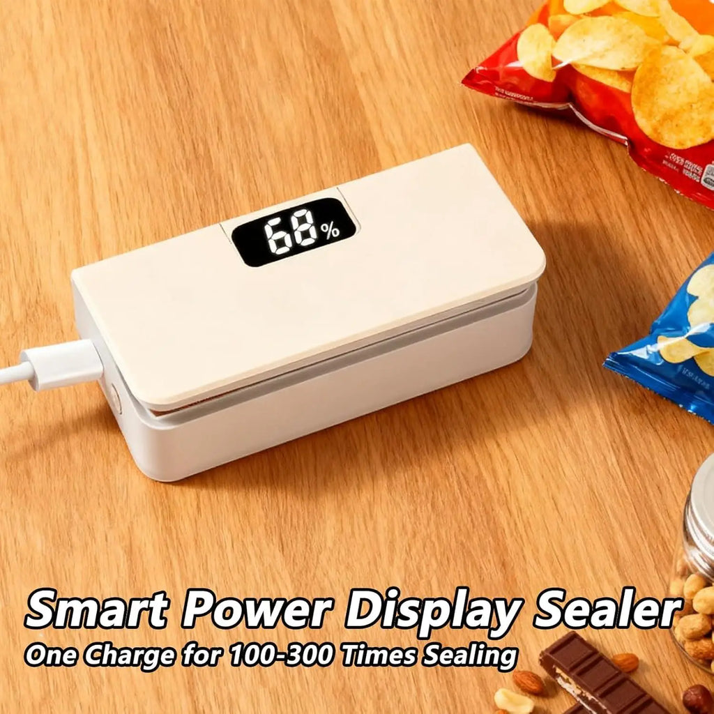 Plastic Bag Sealer Mini Heat Bag Sealing Machine Rechargeable Handheld Food Packaging Heat Sealer Thermal Bags Sealing Machine