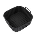 Air Fryer Silicone Liners Square Reusable Non Stick Basket Mat for 4-7QT Air Fryer Oven Microwave Baking Airfryer Accessories