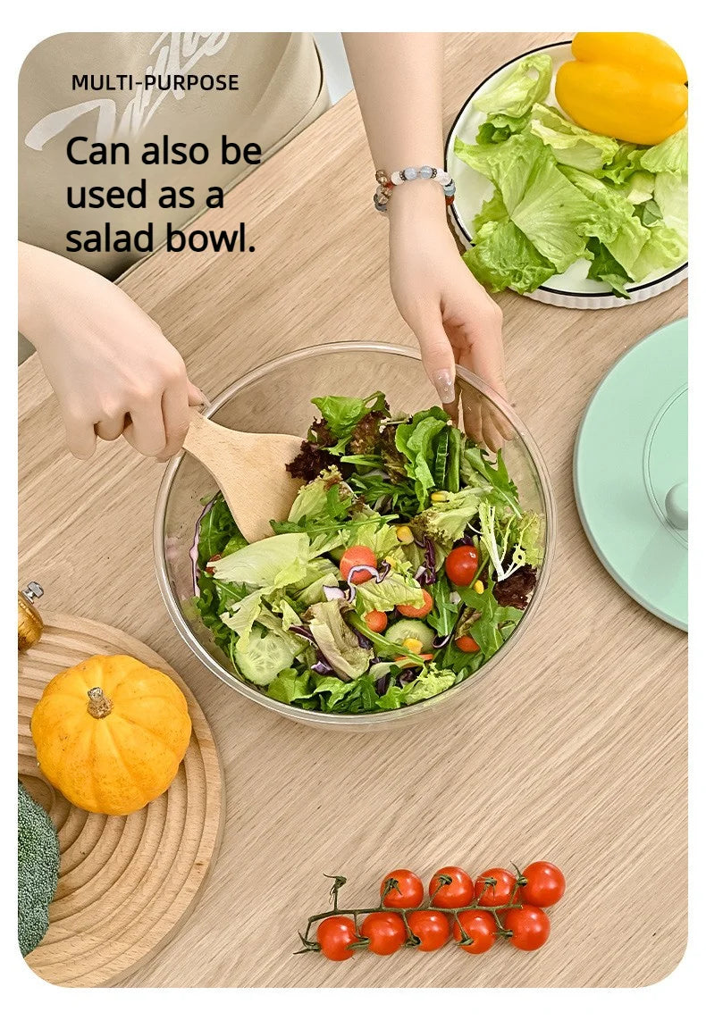 Multi-Functional Vegetable Salad Dehydrator Vegetable Cutter Household Cucumber and Potato Slices Drain Basket Fruit Drain Water