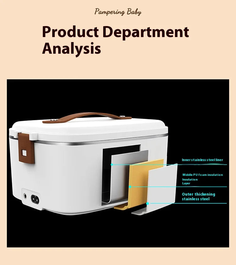 Car & Office Electric Heating Lunch Box