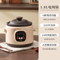 Purple Clay Automatic Electric Stew Pot Multi-Function Soup Cooker with 24H Timer Health Slow Cooker Smart Reservation