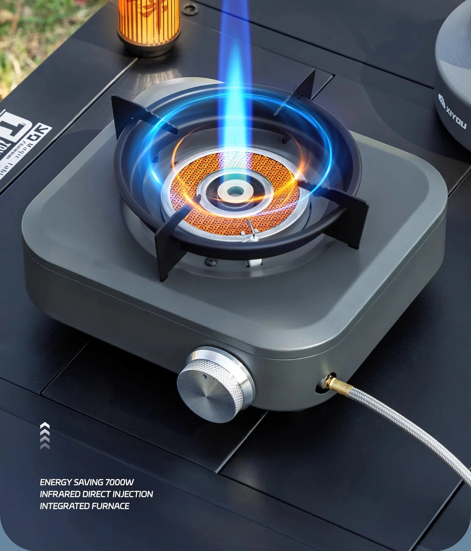 DOTWISE 7000W High-power Infrared Stove Portable Lightweight Gas Burner Split Type Stove Outdoor Camping Supplies Picnic Hiking