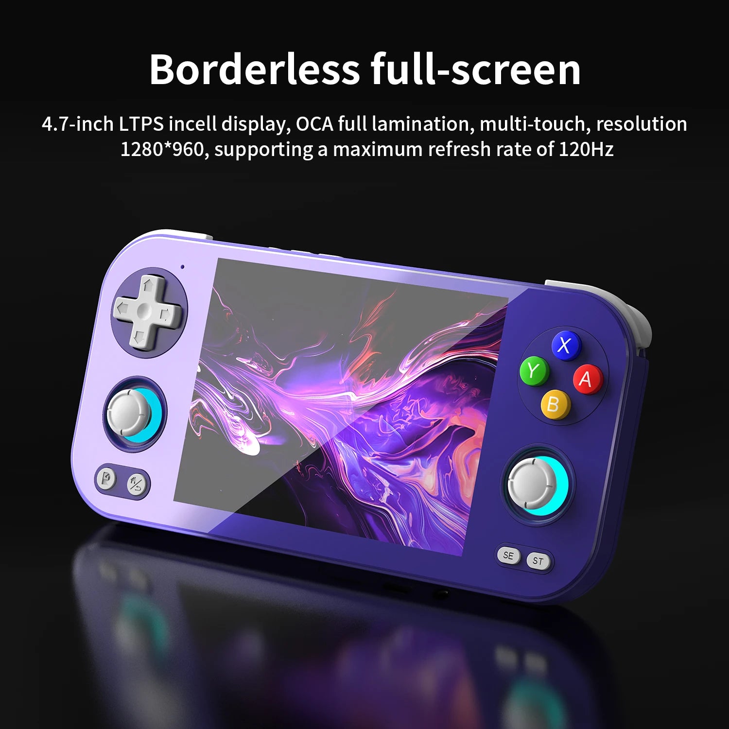 Anbernic RG476H Android Retro Handheld Console | 4.7" 120Hz Display, Unisoc T820