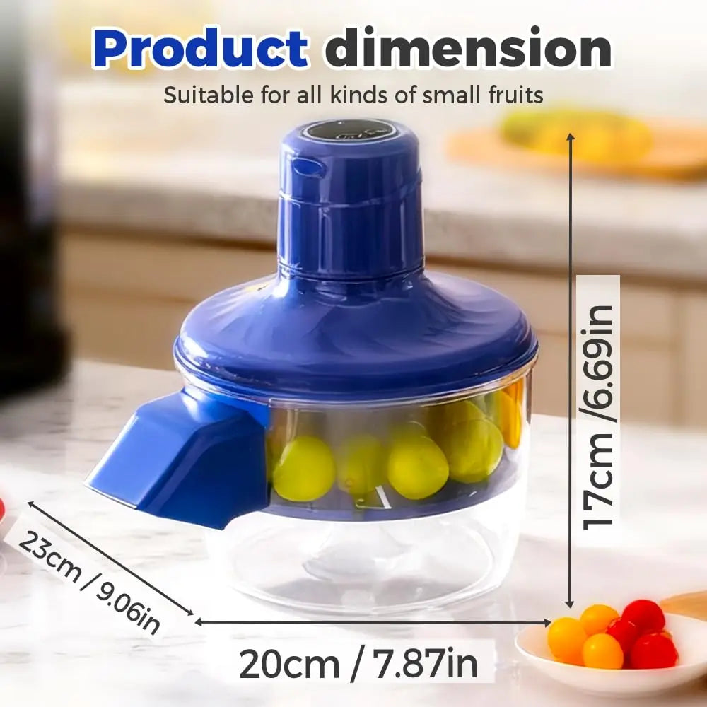 Automatic Electric Fruit Peeler Intelligent Peeling Machine Portable Wireless Grape/tomato/Garlic Peeler for Home Fast Kitchen