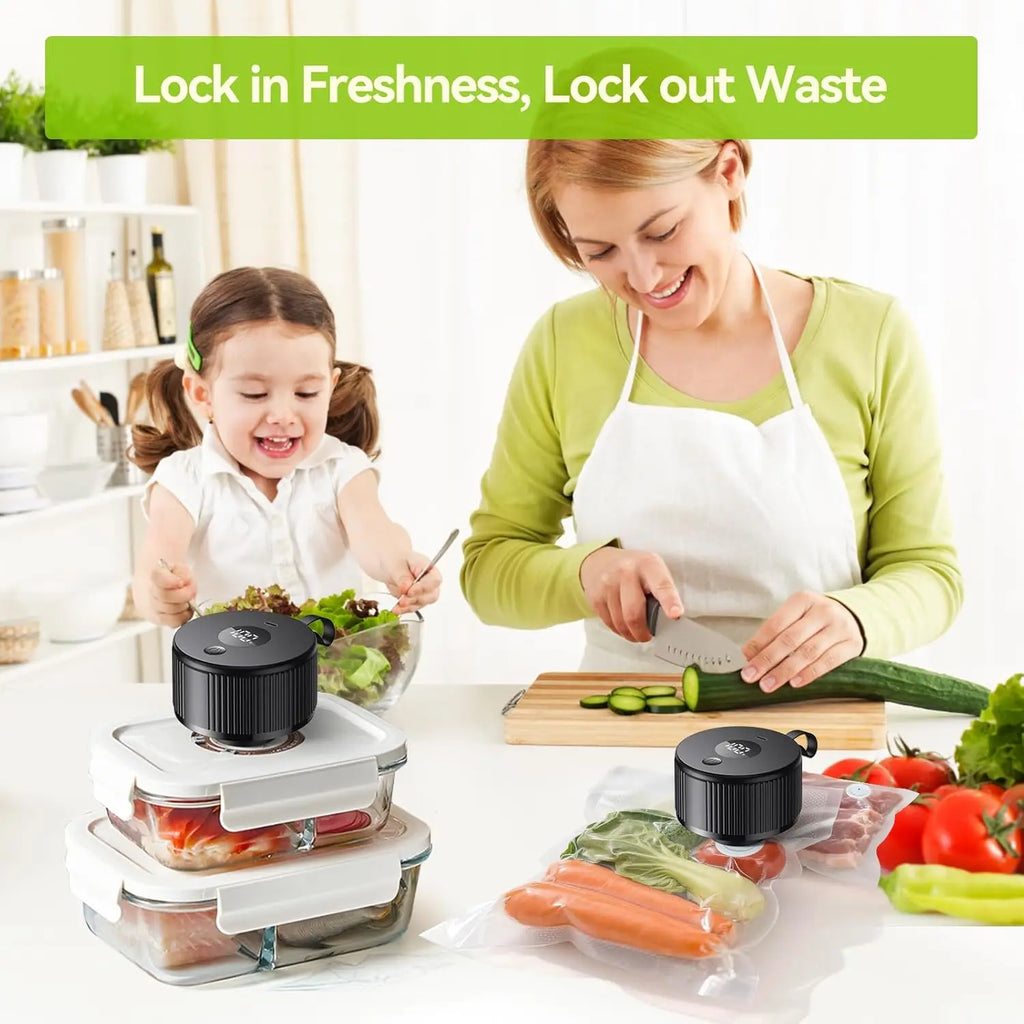 Cordless for Canning Jars Wide and Regular Mouth Mason Lids Vacuum Sealing Machine Food Storage