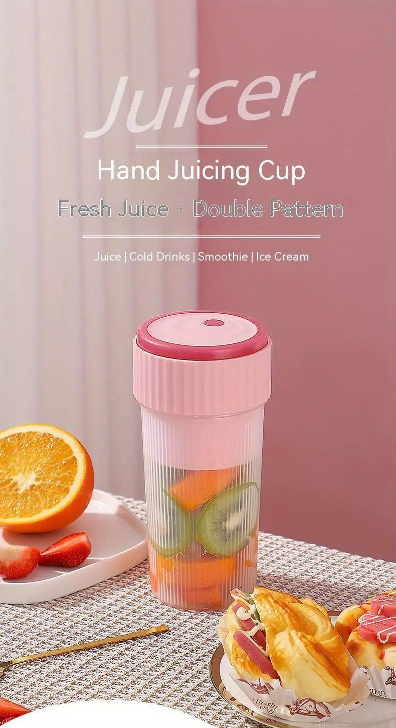 Portable Citrus Juicer Cup - Mini Electric Juice Maker