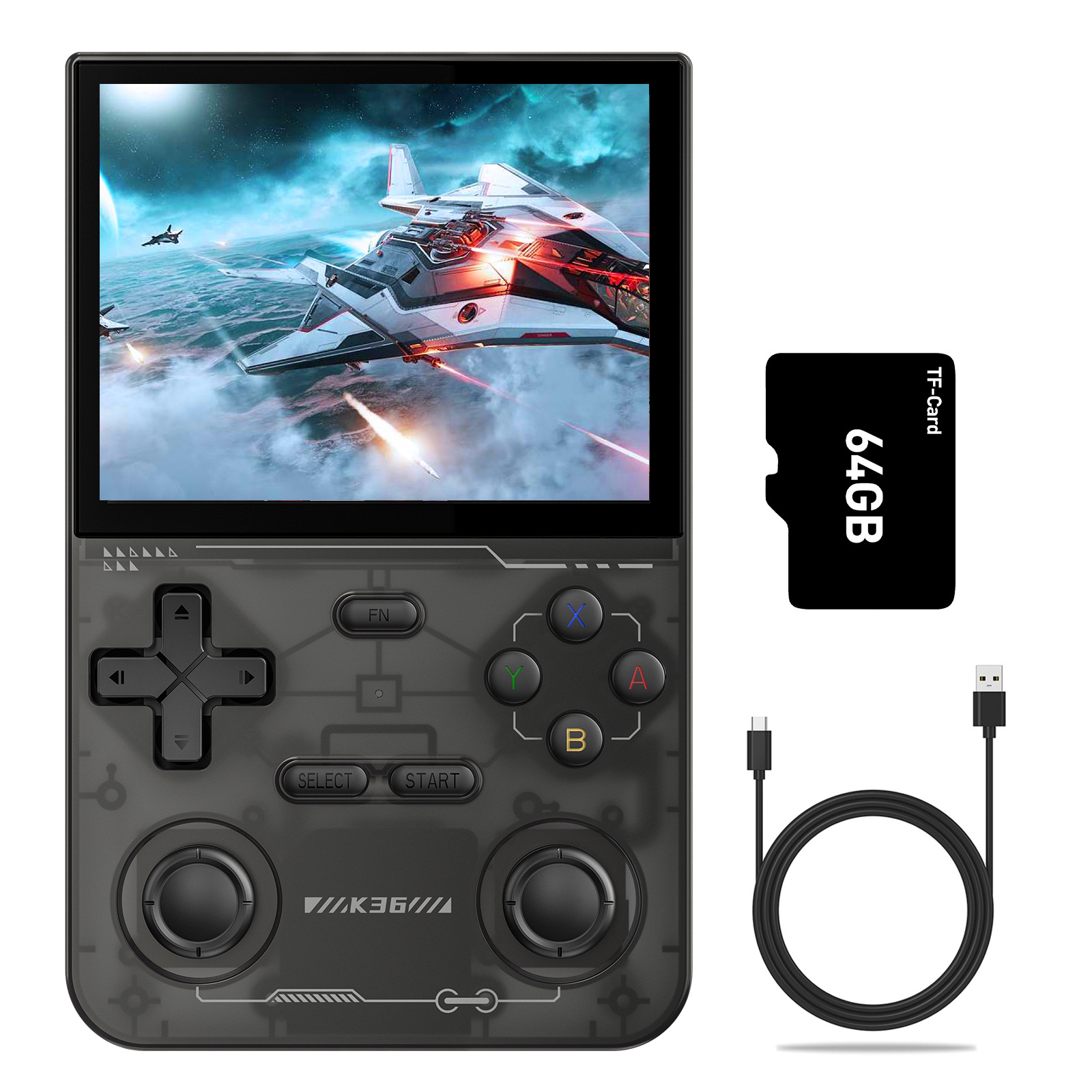 K36 Retro Handheld Gaming Console Retro Handhelds - Play It Forever+9