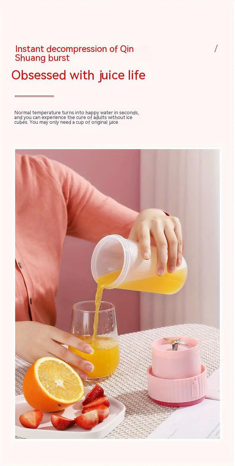 Portable Citrus Juicer Cup - Mini Electric Juice Maker