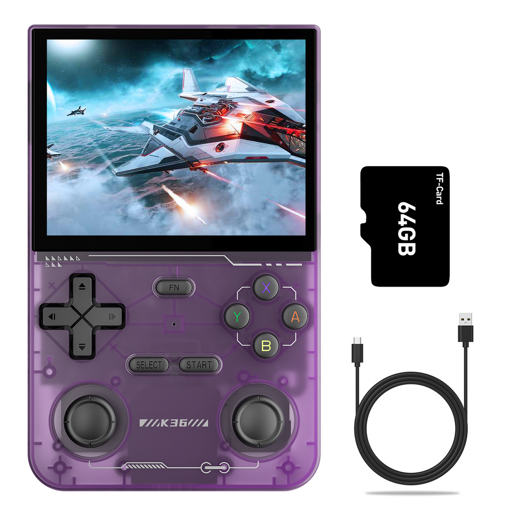 K36 Retro Handheld Gaming Console Retro Handhelds - Play It Forever+9