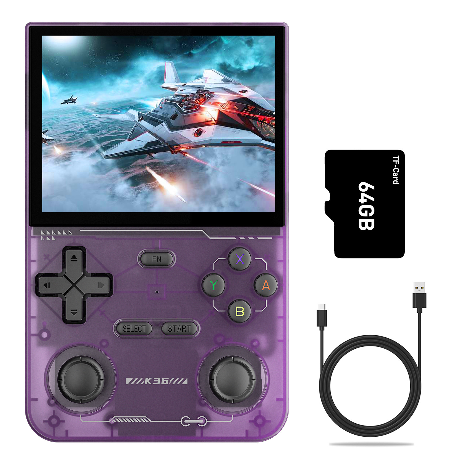 K36 Retro Handheld Gaming Console Retro Handhelds - Play It Forever+9