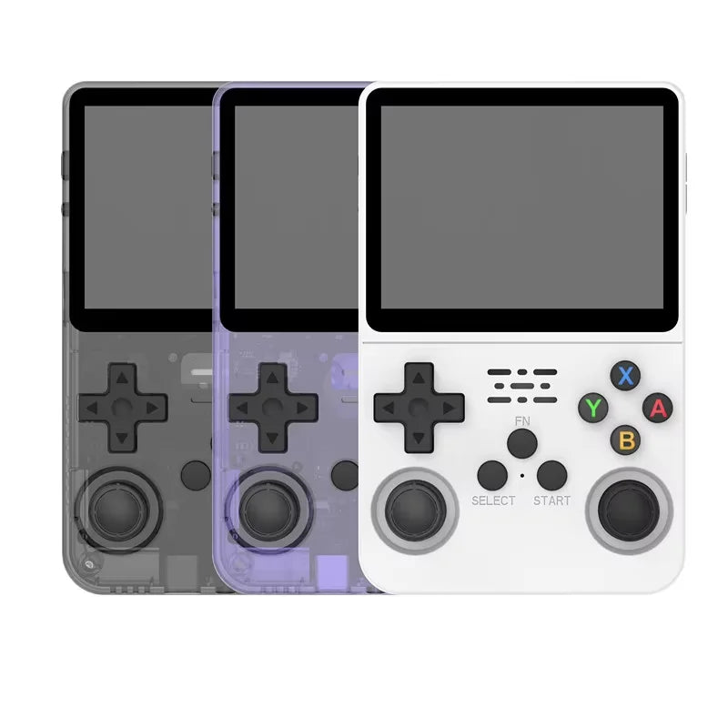 Retro R36S Handheld Gaming Console | 3.5" IPS Screen, Linux Emulation System, 64GB/128GB