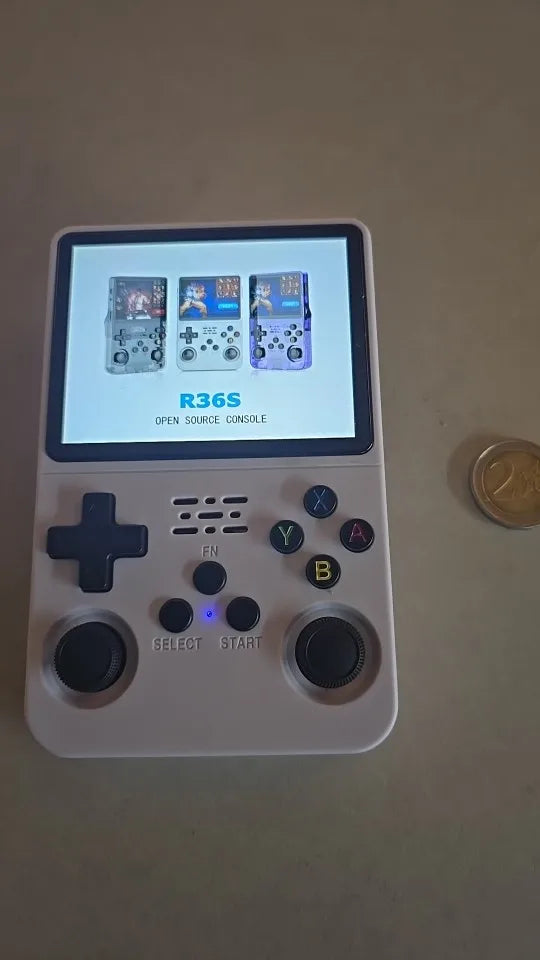 Retro R36S Handheld Gaming Console | 3.5" IPS Screen, Linux Emulation System, 64GB/128GB